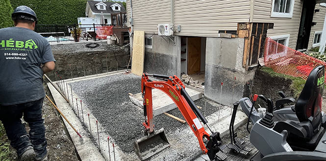 Agrandissement de maison