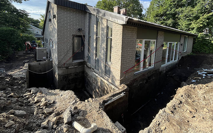 excavation résidentielle