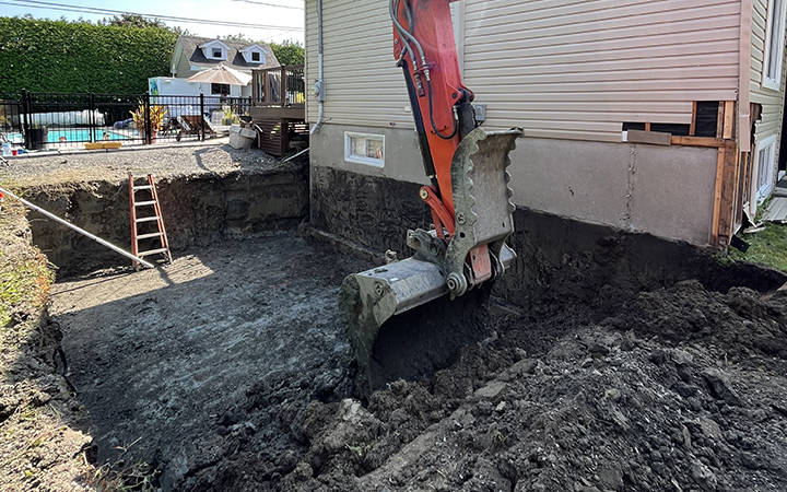 agrandissement résidentielle