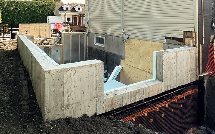 agrandissement résidentielle