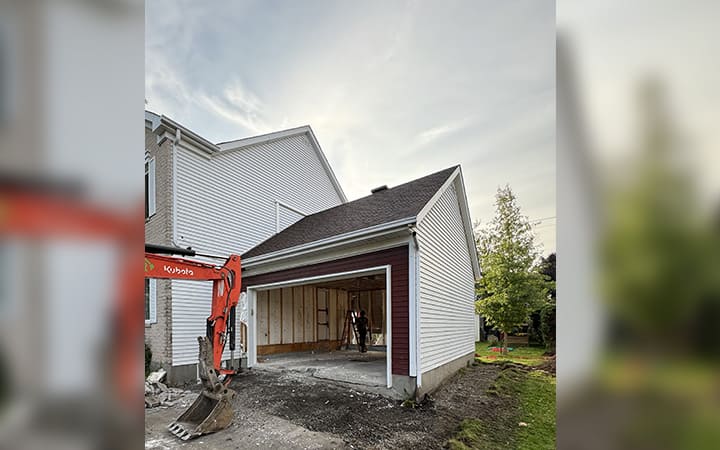 Projet d'agrandissement - Avant