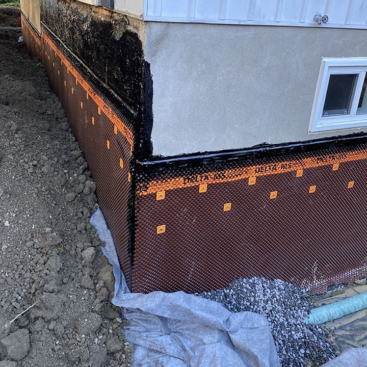 Foundation waterproofing South Shore